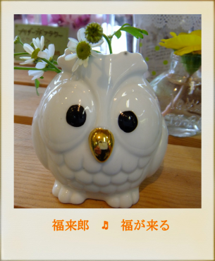 フクロウ｜「アライ花店」　（山形県山形市の花キューピット加盟店 花屋）のブログ