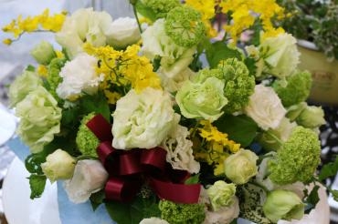 お祝いアレンジ♬｜「アライ花店」　（山形県山形市の花キューピット加盟店 花屋）のブログ