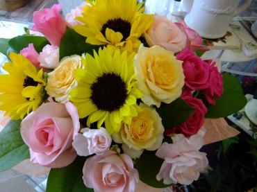 お誕生日アレンジ｜「アライ花店」　（山形県山形市の花キューピット加盟店 花屋）のブログ