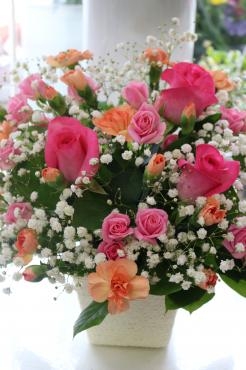 御祝アレンジ♬｜「アライ花店」　（山形県山形市の花キューピット加盟店 花屋）のブログ