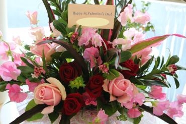 バレンタインアレンジ♥｜「アライ花店」　（山形県山形市の花キューピット加盟店 花屋）のブログ
