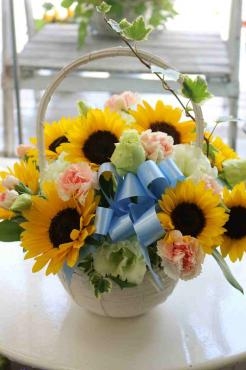 お誕生日アレンジ｜「アライ花店」　（山形県山形市の花キューピット加盟店 花屋）のブログ