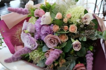 女性の方へ送別用花束♬｜「アライ花店」　（山形県山形市の花キューピット加盟店 花屋）のブログ