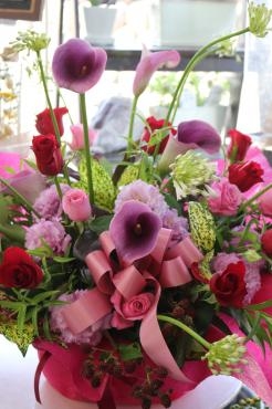 お祝いアレンジ♬｜「アライ花店」　（山形県山形市の花キューピット加盟店 花屋）のブログ