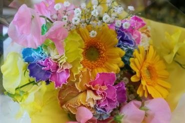 レインボーカーネーション♬｜「アライ花店」　（山形県山形市の花キューピット加盟店 花屋）のブログ