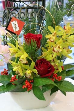 今年一年間ありがとうございましたm(__)m｜「アライ花店」　（山形県山形市の花キューピット加盟店 花屋）のブログ