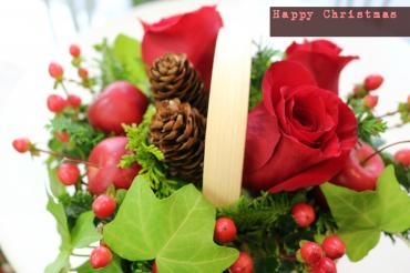 クリスマスアレンジ♬｜「アライ花店」　（山形県山形市の花キューピット加盟店 花屋）のブログ