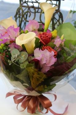 ご退職される方への花束｜「アライ花店」　（山形県山形市の花キューピット加盟店 花屋）のブログ