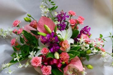 日本舞踊発表会のお祝いアレンジ♬｜「アライ花店」　（山形県山形市の花キューピット加盟店 花屋）のブログ