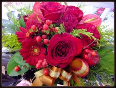 クリスマスアレンジ｜「アライ花店」　（山形県山形市の花キューピット加盟店 花屋）のブログ