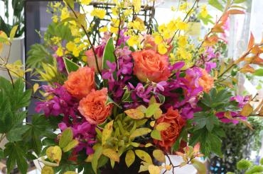 御祝アレンジ｜「アライ花店」　（山形県山形市の花キューピット加盟店 花屋）のブログ