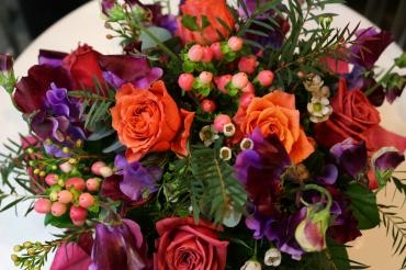 お誕生日アレンジ♬｜「アライ花店」　（山形県山形市の花キューピット加盟店 花屋）のブログ