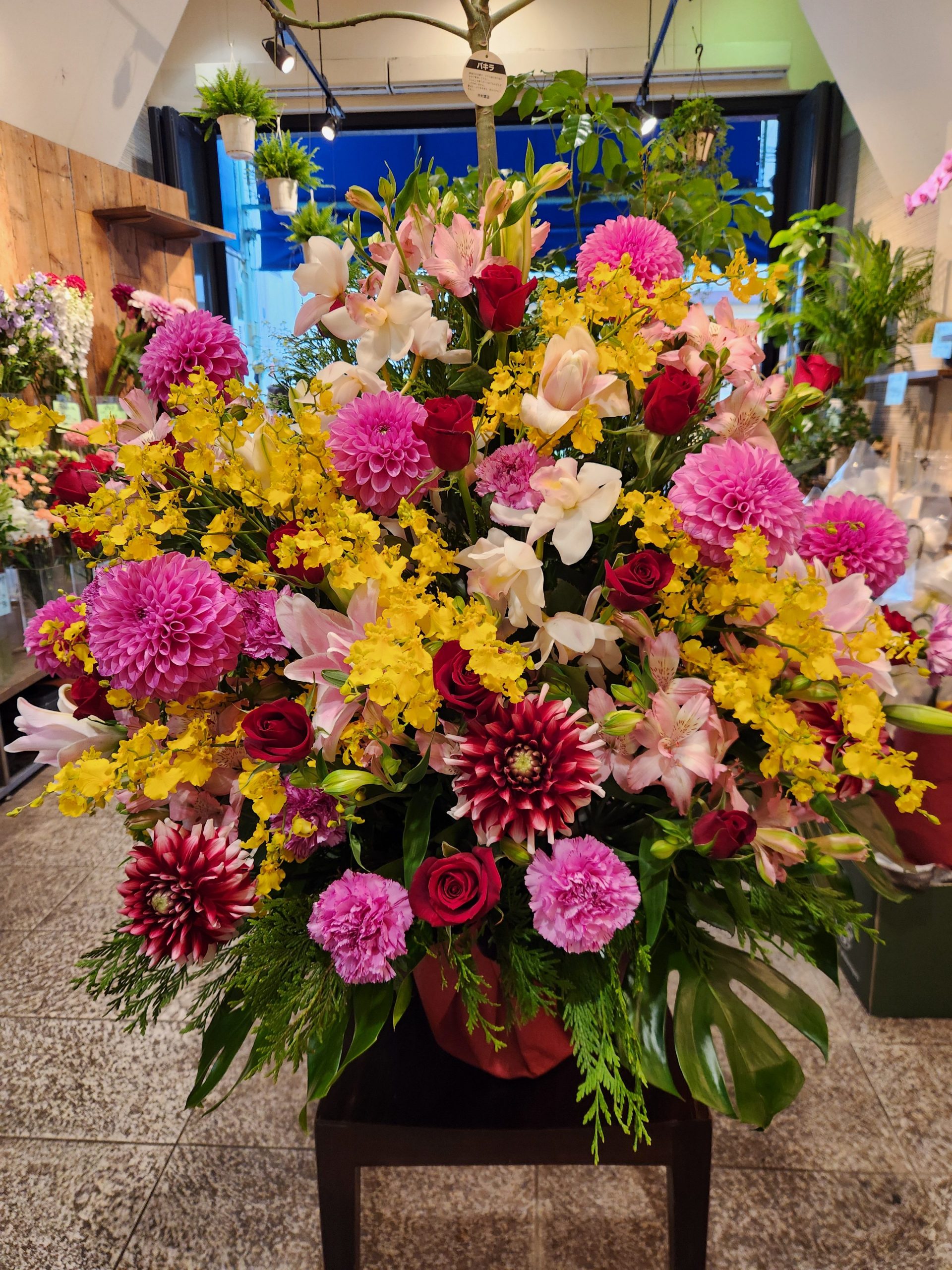 おめでとうございます｜「花里」　（神奈川県逗子市の花キューピット加盟店 花屋）のブログ