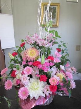 御祝アレンジ｜「難波ナーセリー」　（岡山県倉敷市の花キューピット加盟店 花屋）のブログ