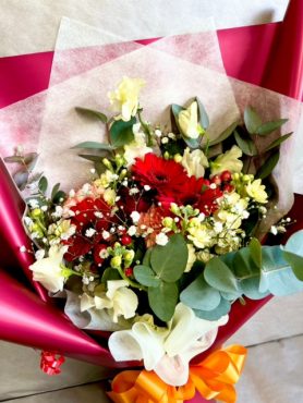成人式花束4｜「難波ナーセリー」　（岡山県倉敷市の花キューピット加盟店 花屋）のブログ