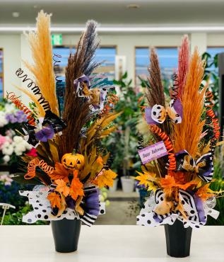 ハロウィーンディスプレイ★2021｜「愛花」　（愛媛県松山市の花キューピット加盟店 花屋）のブログ