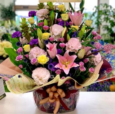 周年お祝い アレンジメント♪｜「愛花」　（愛媛県松山市の花キューピット加盟店 花屋）のブログ