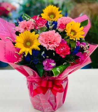 新築お祝い アレンジメント♪｜「愛花」　（愛媛県松山市の花キューピット加盟店 花屋）のブログ