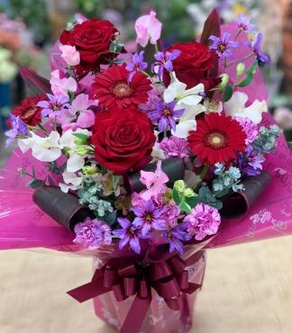 カフェ オープンお祝い アレンジメント♪｜「愛花」　（愛媛県松山市の花キューピット加盟店 花屋）のブログ