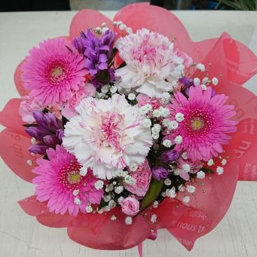 ご両親の結婚記念日に アレンジメント♪｜「愛花」　（愛媛県松山市の花キューピット加盟店 花屋）のブログ
