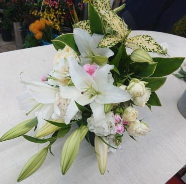 教会での礼拝に｜「愛花」　（愛媛県松山市の花キューピット加盟店 花屋）のブログ
