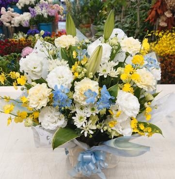 お供え アレンジメント｜「愛花」　（愛媛県松山市の花キューピット加盟店 花屋）のブログ