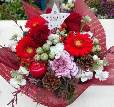 Merry Christmas★ アレンジメント♪｜「愛花」　（愛媛県松山市の花キューピット加盟店 花屋）のブログ
