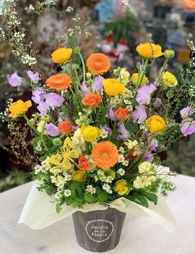 お誕生日祝い アレンジメント♪｜「愛花」　（愛媛県松山市の花キューピット加盟店 花屋）のブログ