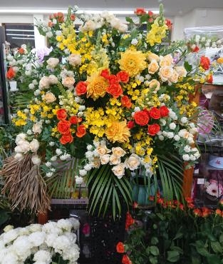 ダンス公演 お祝い 生花スタンド♪｜「愛花」　（愛媛県松山市の花キューピット加盟店 花屋）のブログ