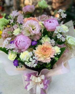 月命日 お供え アレンジメント｜「愛花」　（愛媛県松山市の花キューピット加盟店 花屋）のブログ