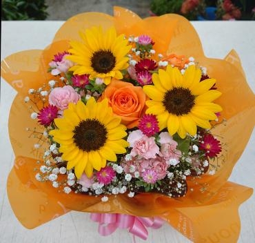 お引っ越し お祝い アレンジメント♪｜「愛花」　（愛媛県松山市の花キューピット加盟店 花屋）のブログ