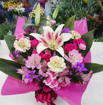 ご新築祝い アレンジメント♪｜「愛花」　（愛媛県松山市の花キューピット加盟店 花屋）のブログ