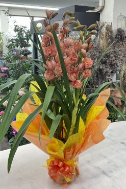 シンビジウム「ハーフムーン ワンダーランド」♪｜「愛花」　（愛媛県松山市の花キューピット加盟店 花屋）のブログ