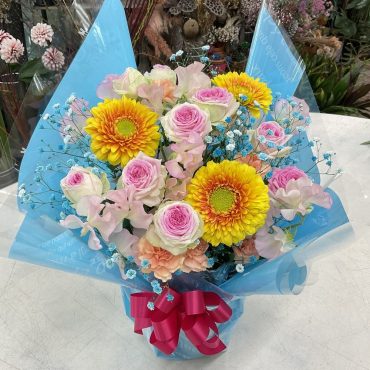 退院祝 アレンジメント♪｜「愛花」　（愛媛県松山市の花キューピット加盟店 花屋）のブログ