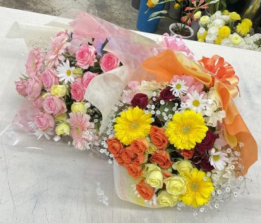 結婚祝い＆送別会 花束♪｜「愛花」　（愛媛県松山市の花キューピット加盟店 花屋）のブログ