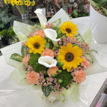 月命日 お供え アレンジメント｜「愛花」　（愛媛県松山市の花キューピット加盟店 花屋）のブログ