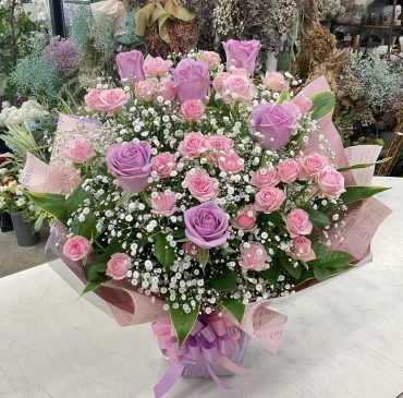 サプライズプレゼント アレンジメント♪｜「愛花」　（愛媛県松山市の花キューピット加盟店 花屋）のブログ