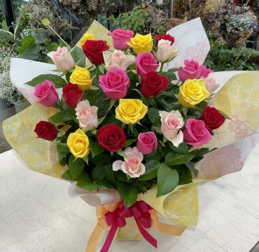 フラワーハウス愛花の愛愛フラワー★影浦バラ園さんのバラプレゼント♪｜「愛花」　（愛媛県松山市の花キューピット加盟店 花屋）のブログ