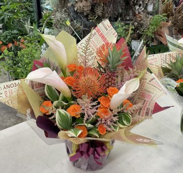 御中元 アレンジメント♪｜「愛花」　（愛媛県松山市の花キューピット加盟店 花屋）のブログ