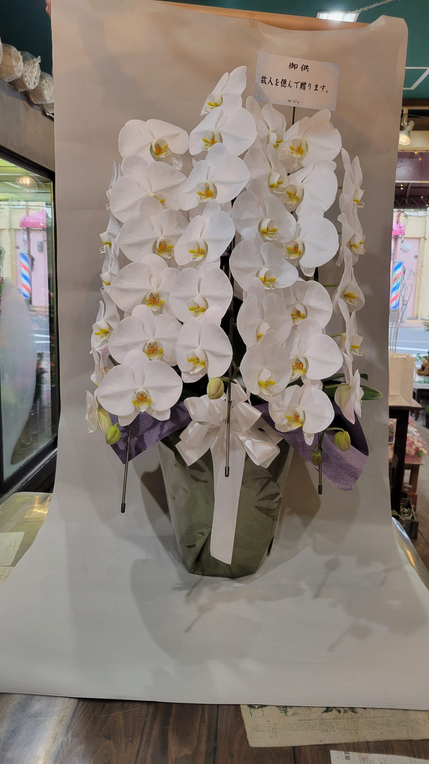 御供胡蝶蘭｜「フラワーショップ花よど」　（熊本県天草市の花キューピット加盟店 花屋）のブログ