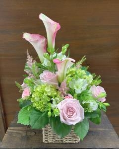 御結婚祝いに贈るアレンジメント｜「斎藤生花店」　（静岡県静岡市葵区の花キューピット加盟店 花屋）のブログ