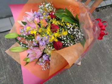 お祝花束・新作プリザ他｜「緑花園」　（徳島県吉野川市の花キューピット加盟店 花屋）のブログ