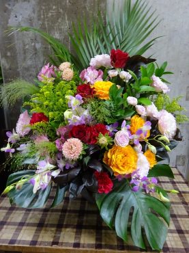 アーカイブ ②アレンジメント｜「花かざり」　（大阪府大阪市城東区の花キューピット加盟店 花屋）のブログ
