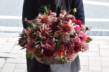 お誕生日アレンジメント｜「フラワーショップ花よど」　（熊本県天草市の花キューピット加盟店 花屋）のブログ