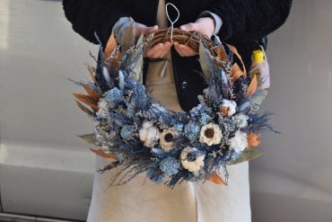 ドライフラワーハーフリース（大）♪｜「フラワーショップ花よど」　（熊本県天草市の花キューピット加盟店 花屋）のブログ