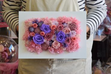 御祝プリザフレーム｜「フラワーショップ花よど」　（熊本県天草市の花キューピット加盟店 花屋）のブログ