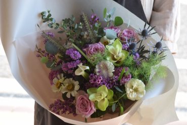 紫系のbouquet｜「フラワーショップ花よど」　（熊本県天草市の花キューピット加盟店 花屋）のブログ