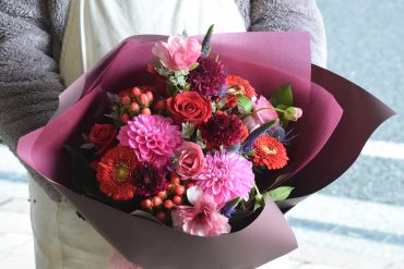 退職の花束♪｜「フラワーショップ花よど」　（熊本県天草市の花キューピット加盟店 花屋）のブログ