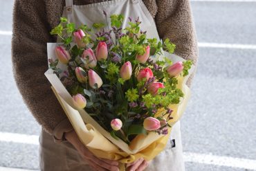 チューリップの花束｜「フラワーショップ花よど」　（熊本県天草市の花キューピット加盟店 花屋）のブログ