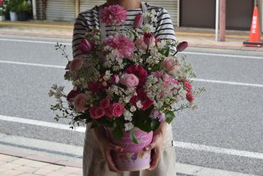 保育所開設のお祝いアレンジメント｜「フラワーショップ花よど」　（熊本県天草市の花キューピット加盟店 花屋）のブログ